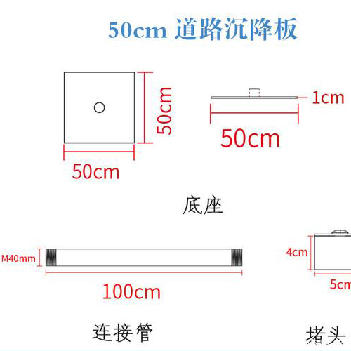 北京沉降板规格型号如何选择？